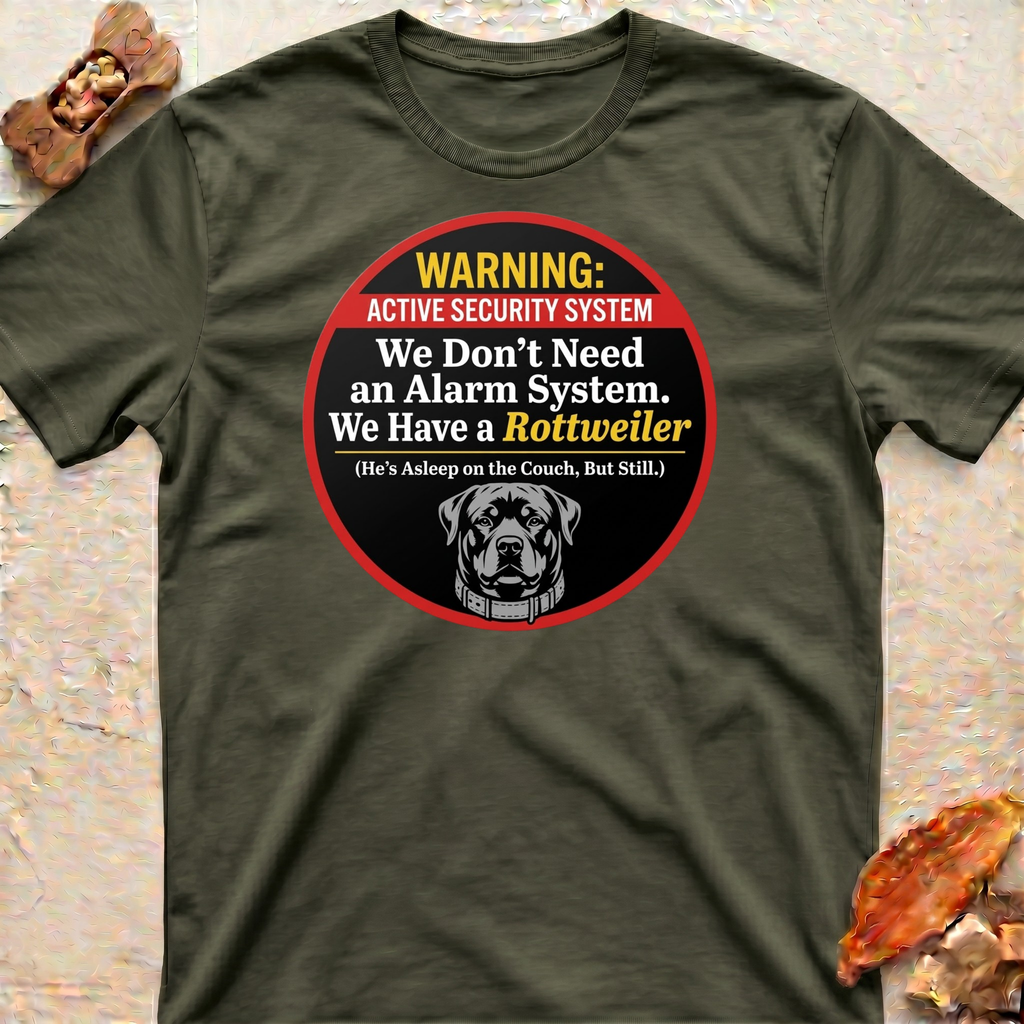 Rottweiler Security T-Shirt