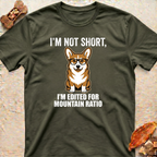Corgi Funny T-Shirt — I’m Not Short