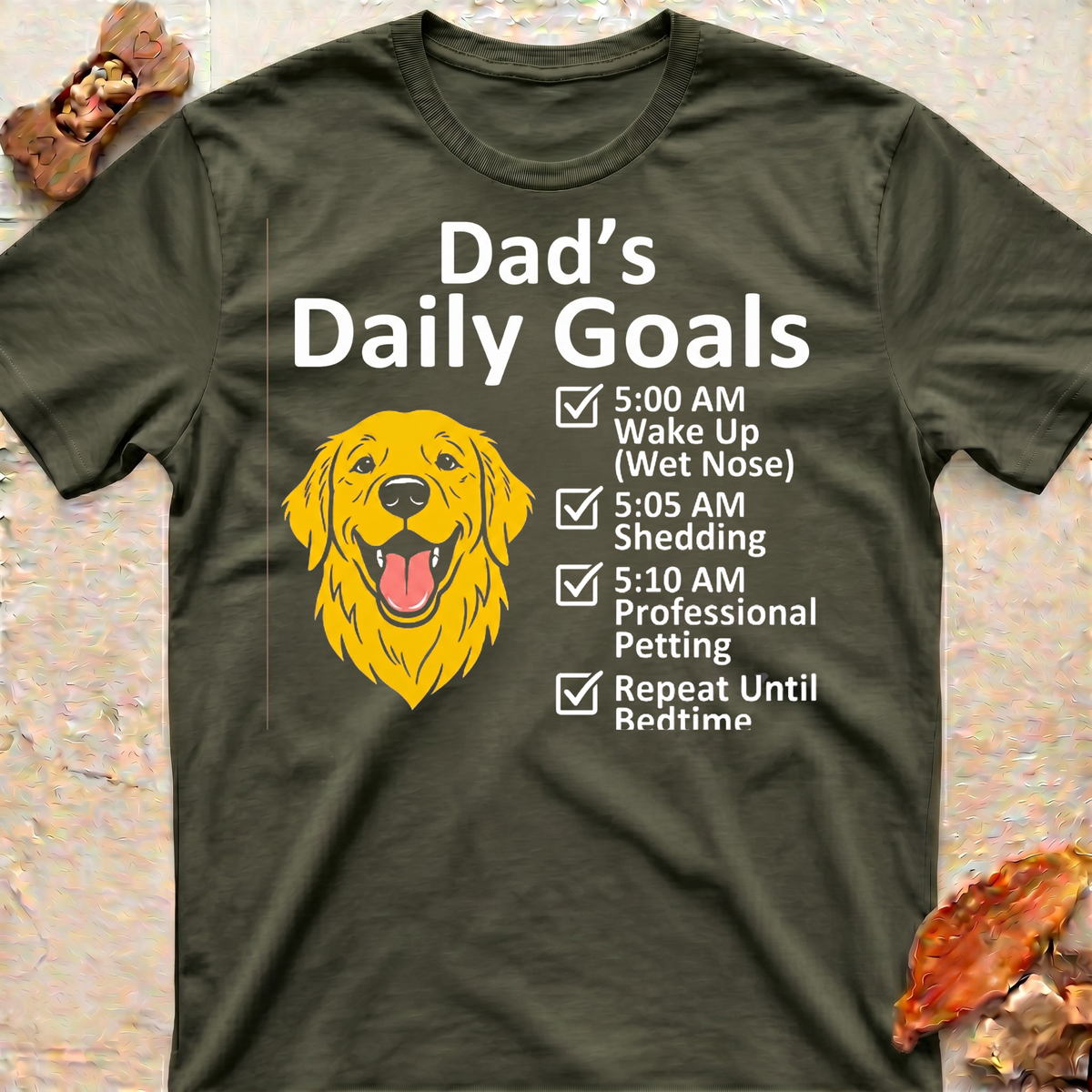 Goldie's Dad Goals T-Shirt