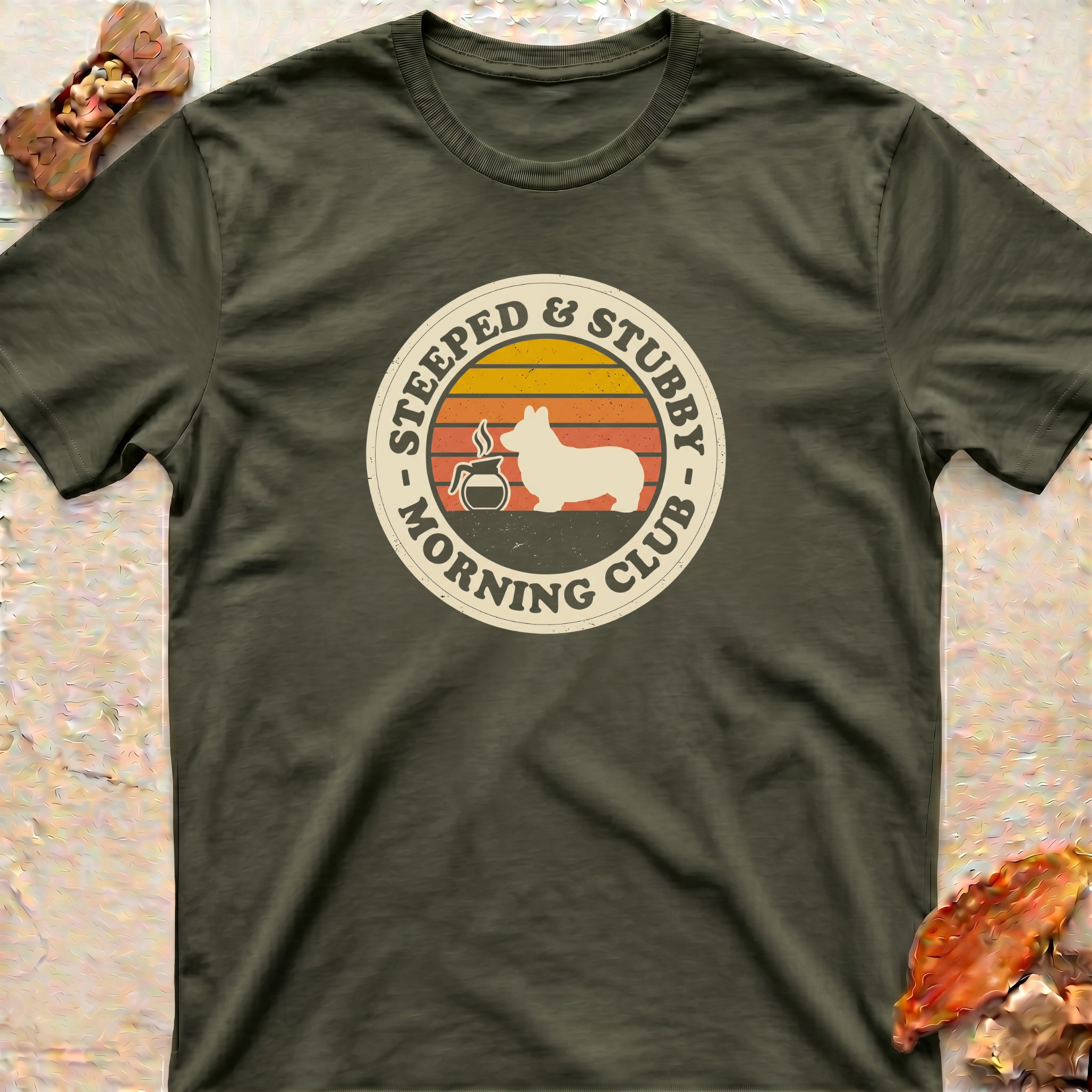 Corgi T‑Shirt — Steeped & Stubborn