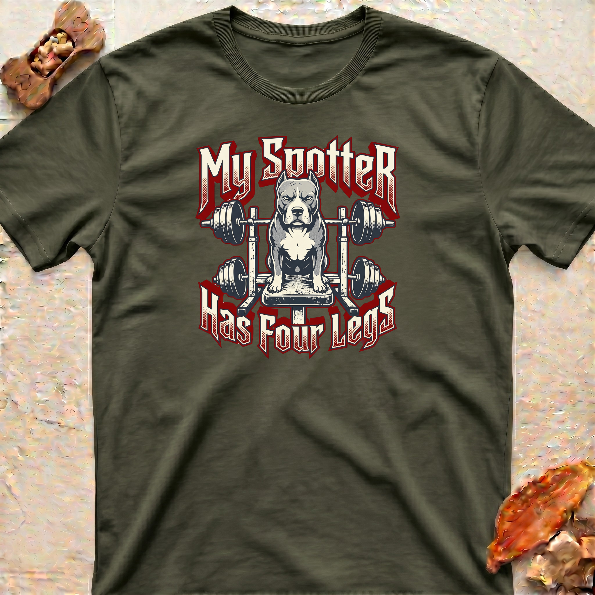 Pitbull Weightlifting T-Shirt