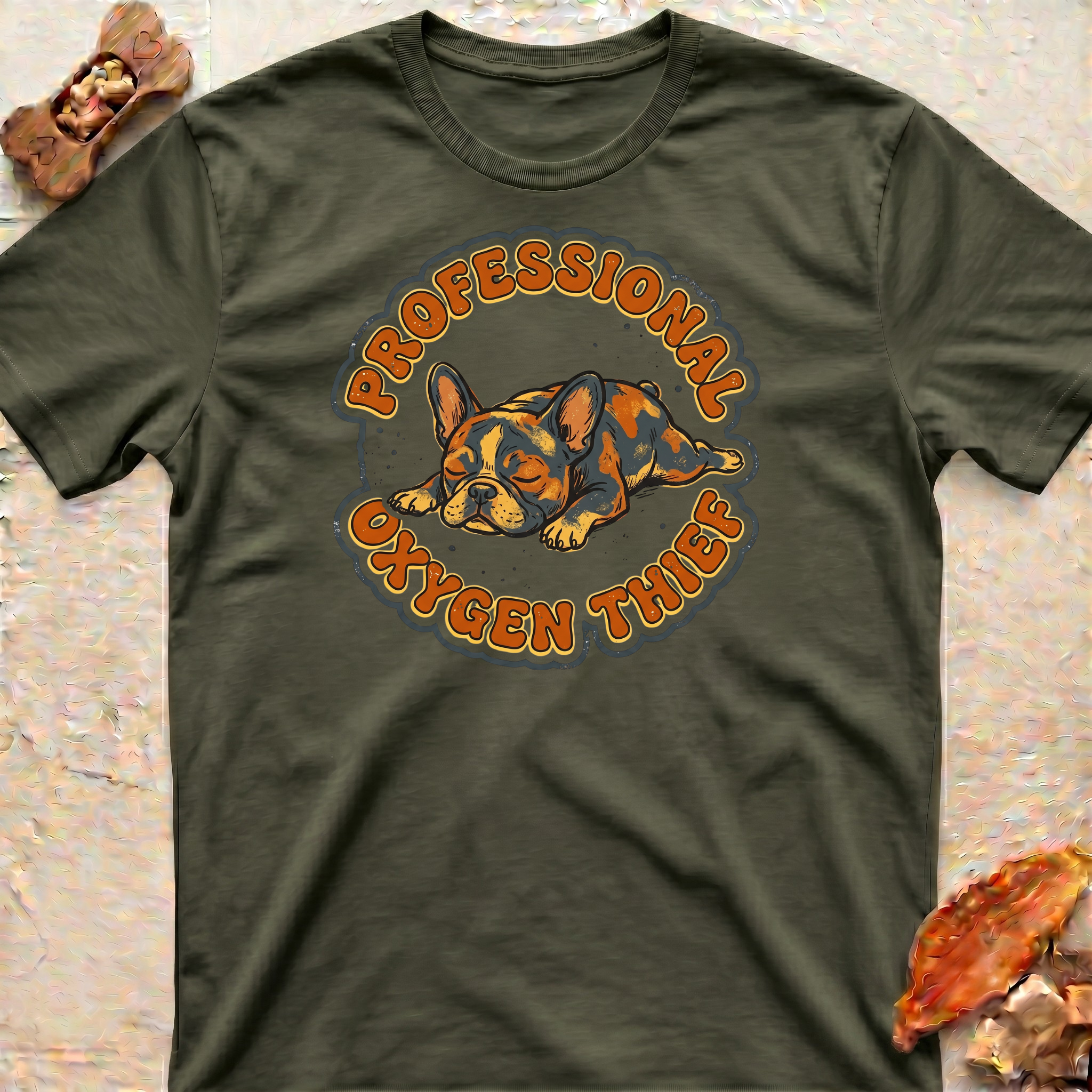 Frenchie T-Shirt — Oxygen Thief