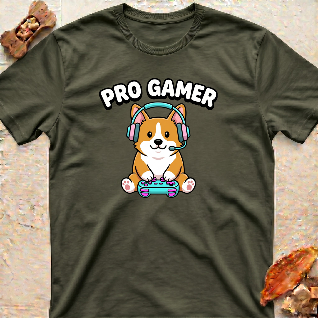 Pro Gamer Corgi T-Shirt