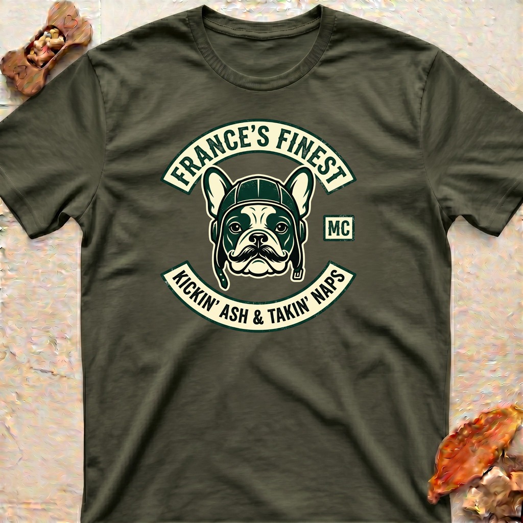 Retro French Bulldog T-Shirt