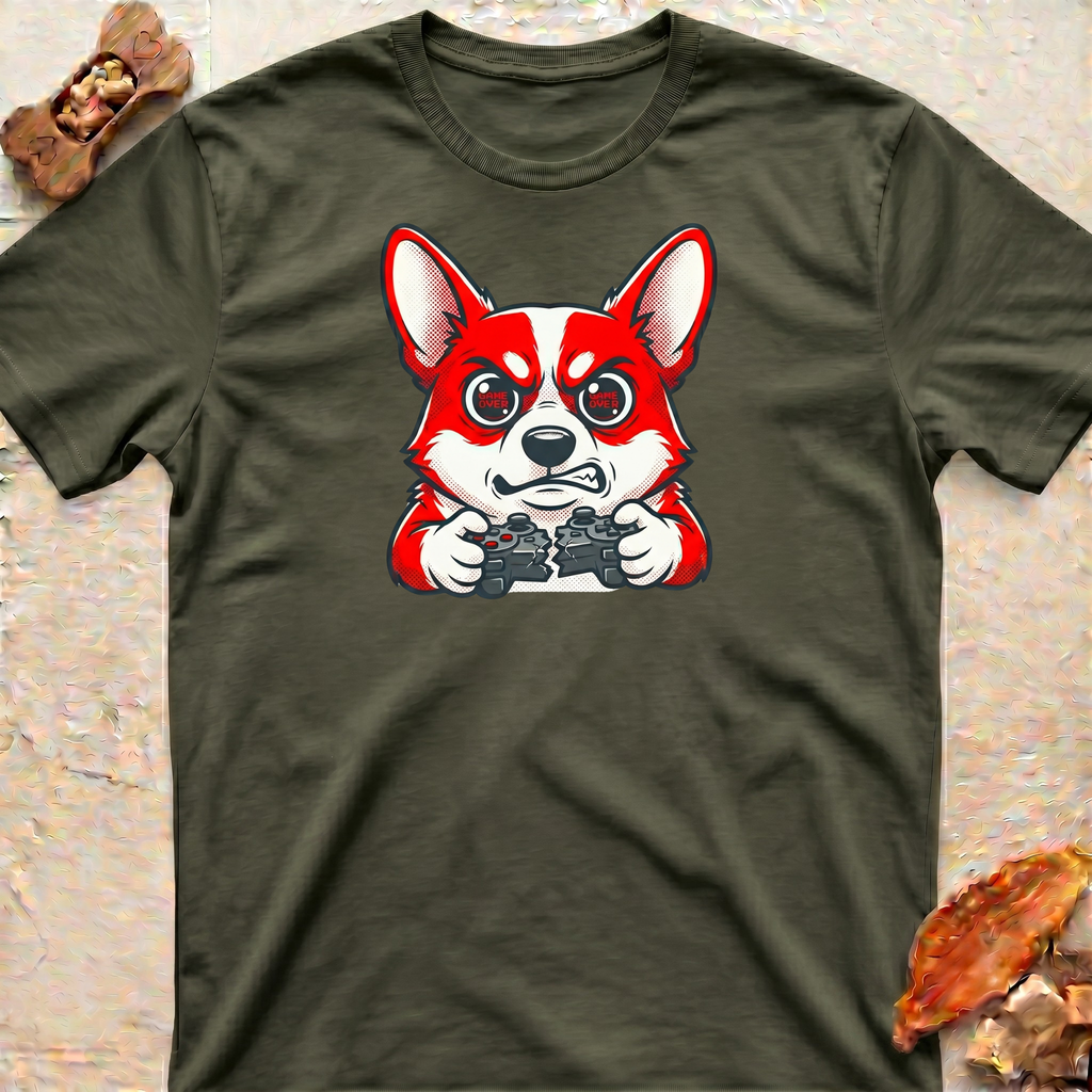 Corgi Gamer T-Shirt
