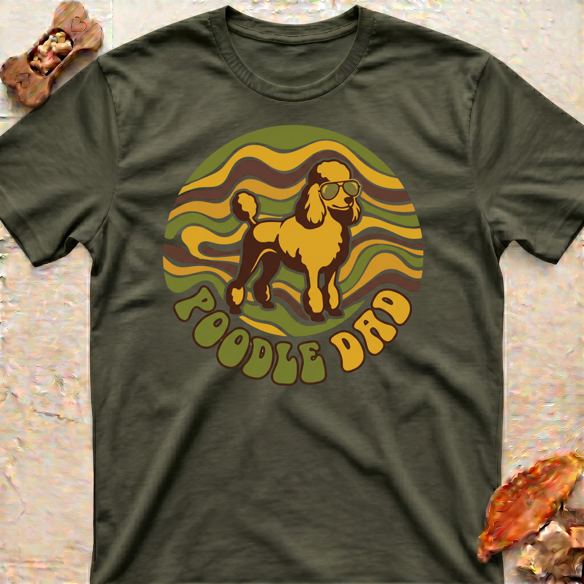 Retro Design Poodle T-Shirt
