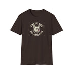 T-Shirt — "Small Dog Big Attitude" Vintage Bulldog Graphic