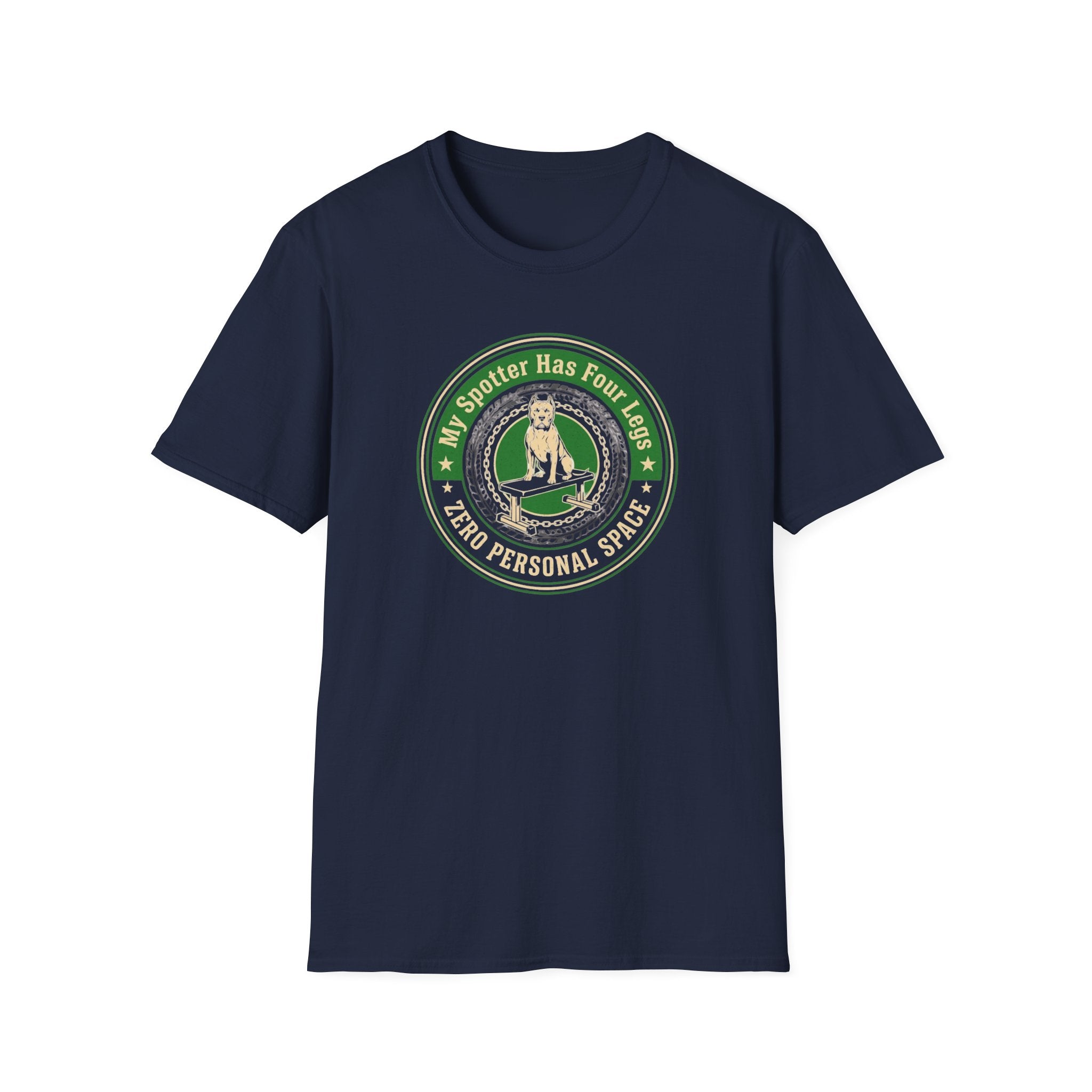 Pitbull Weightlifting Badge T-Shirt