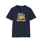 Corgi Coffee Tee — "Pumped & Stumpy" Cute Dog Graphic T-Shirt