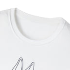 Minimalist Line Art German Shepherd T-Shirt