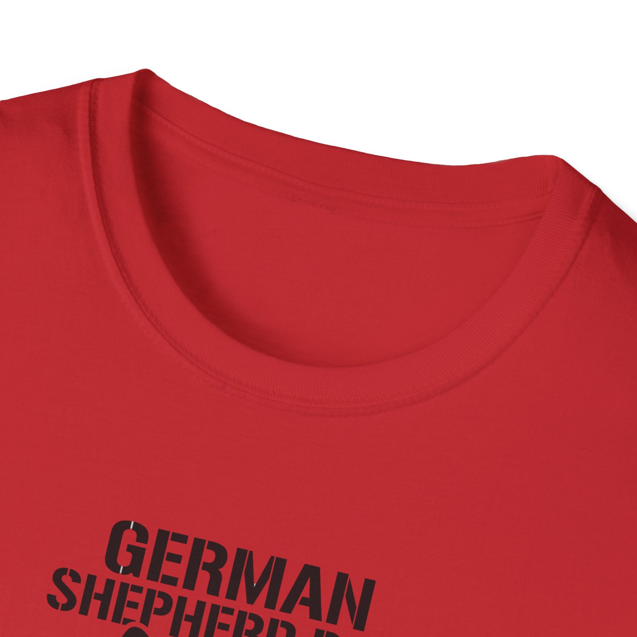 German Shepherd Dad T-Shirt – "Ears Up, System Armed" Dog Dad Tee