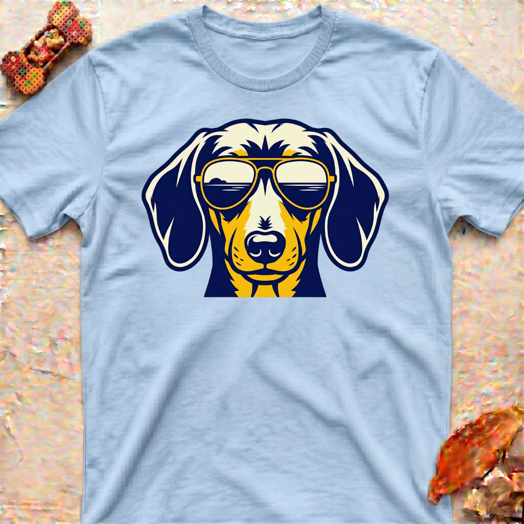 Dachshund with Sunglasses T-Shirt