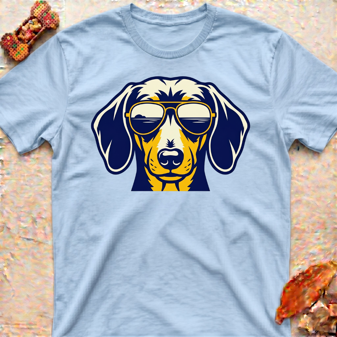 Dachshund with Sunglasses T-Shirt