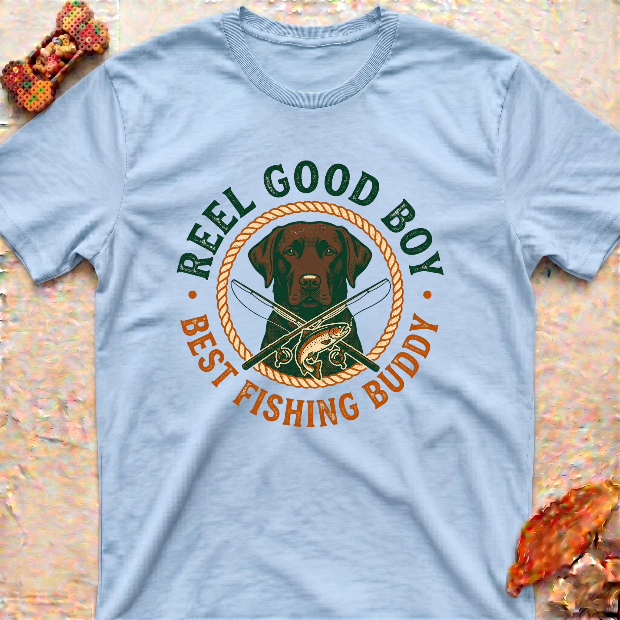 Fishing Lab Retriever T-Shirt