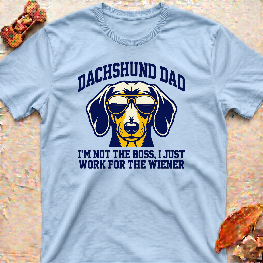Dachshund Boss T‑Shirt