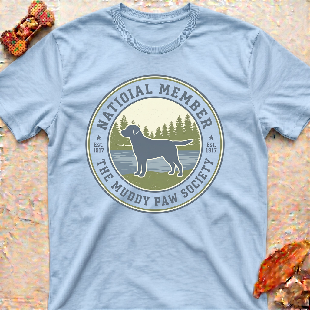 Muddy Paw Labrador Retriever T-Shirt