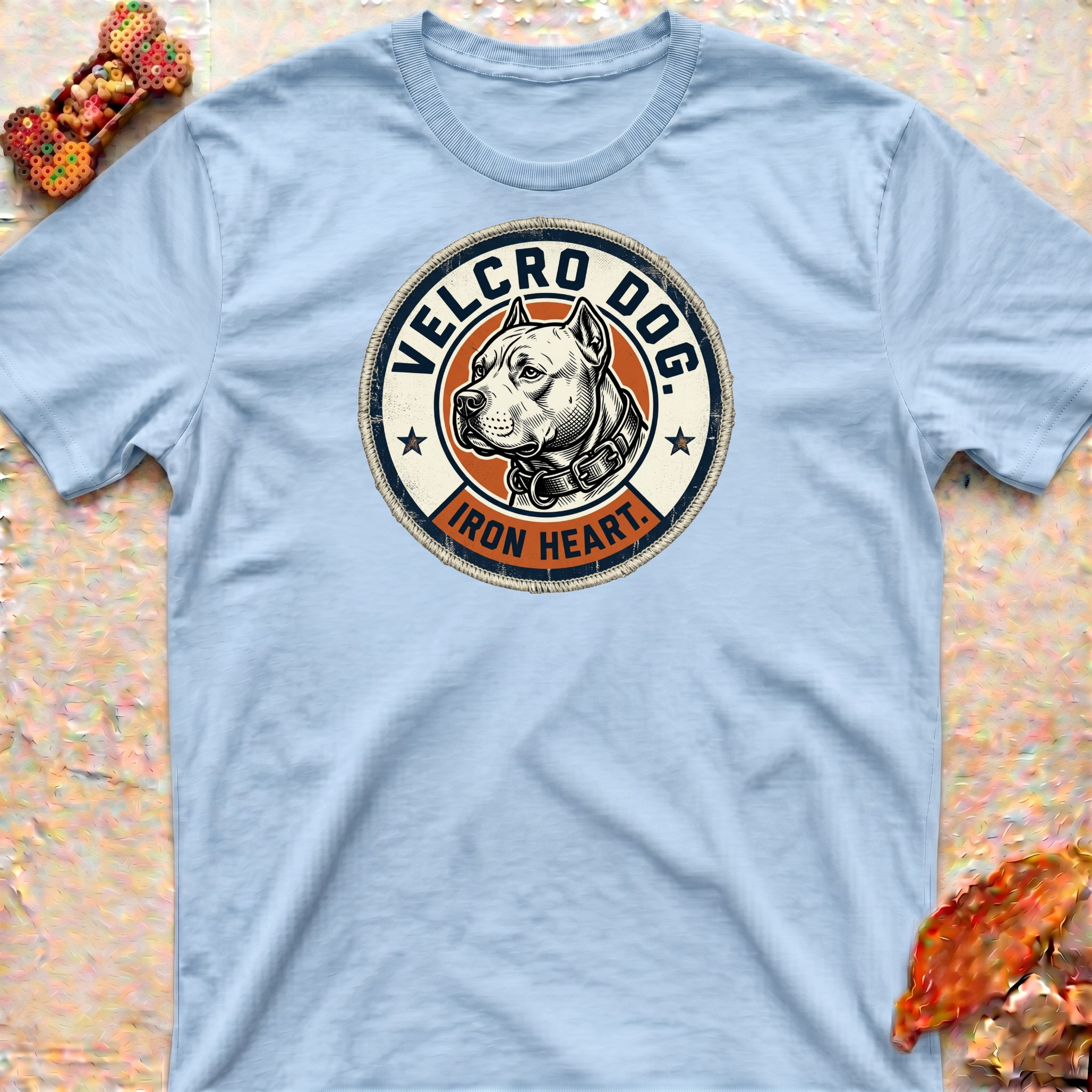 Velcro Dog Pitbull T-Shirt
