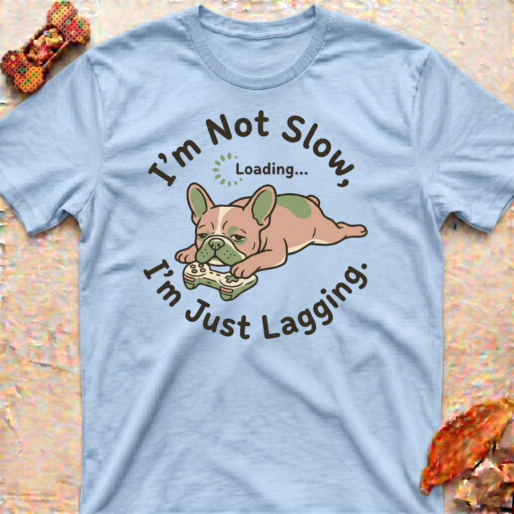 Funny Frenchie Gamer T-Shirt
