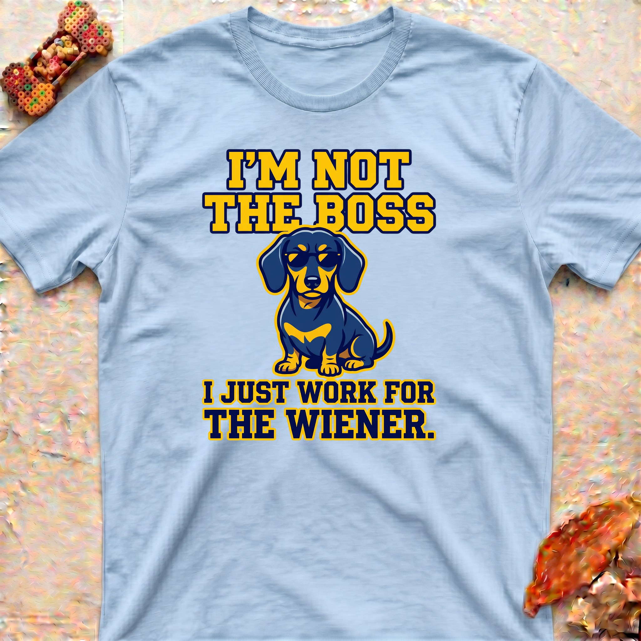 Dachshund T-Shirt "I’m Not the Boss"