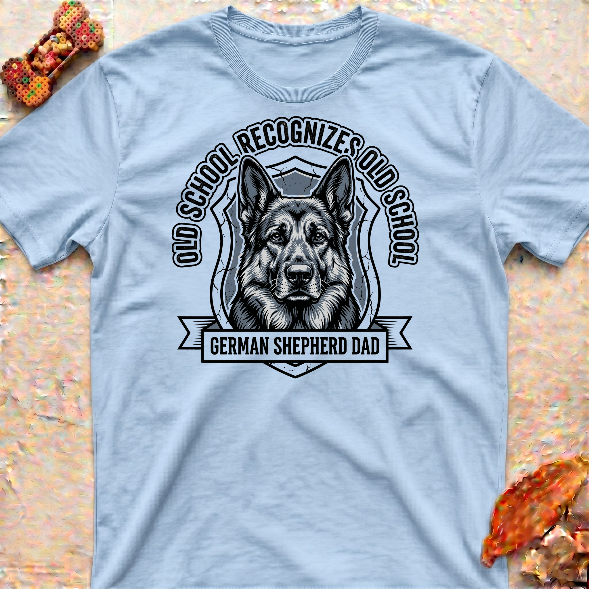 GSD Old School Dad T-Shirt