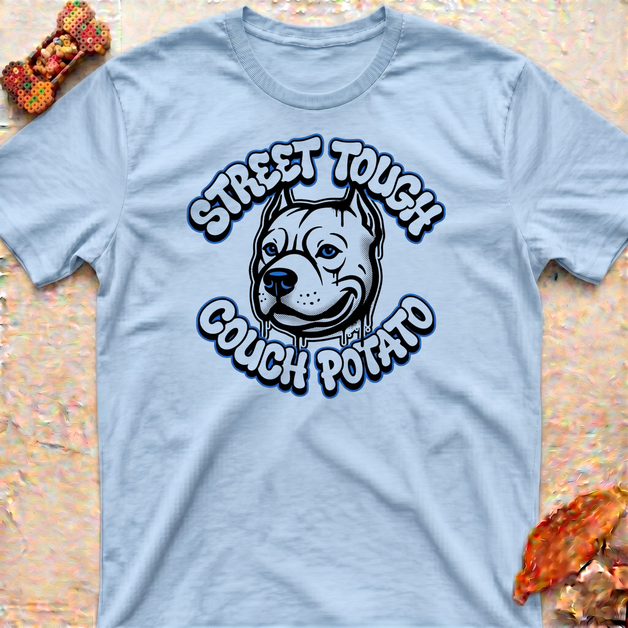 Couch Potato Pitbull T-Shirt