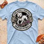 Four Wheels Skater Pitbull T-Shirt