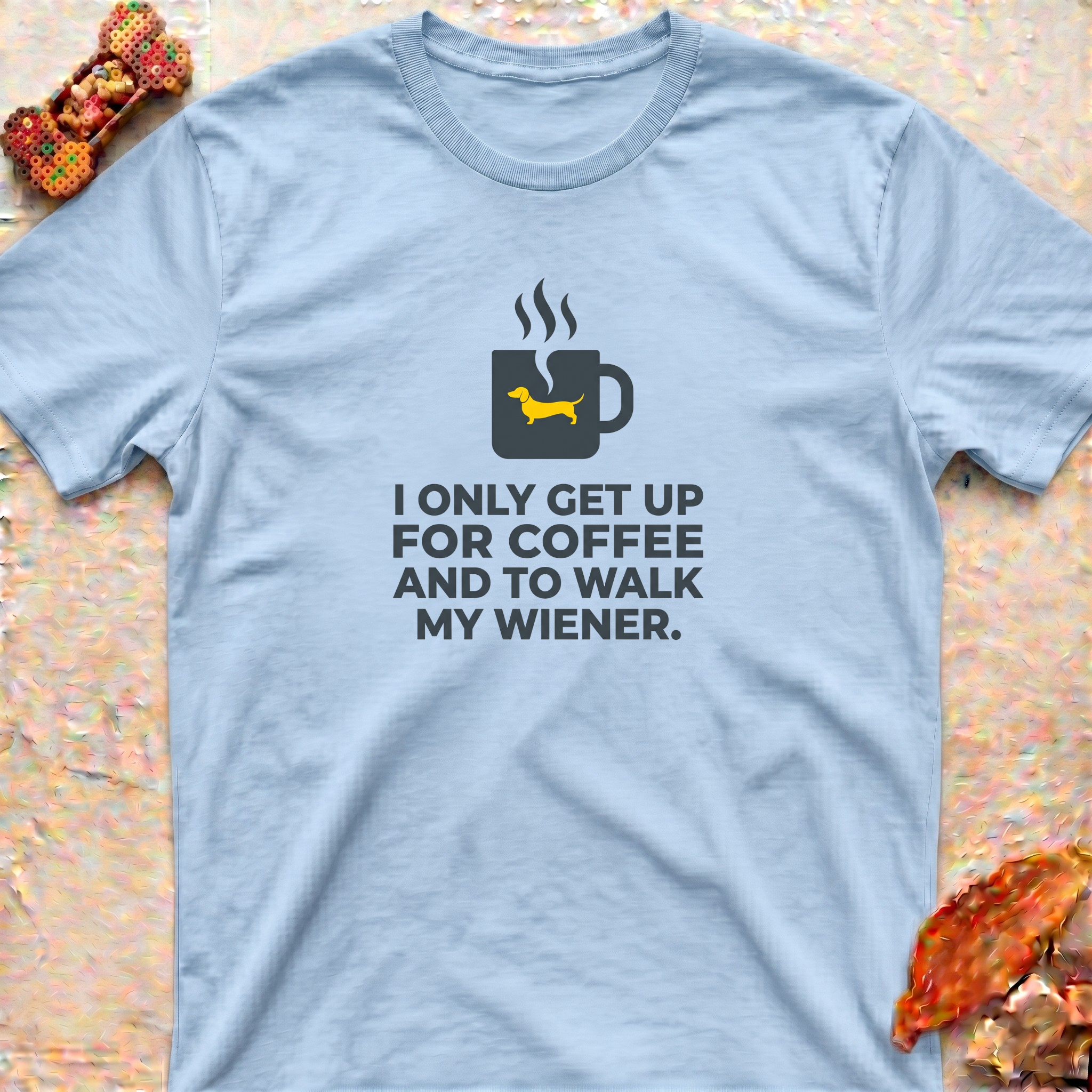 Coffee & Wiener Dog T-Shirt