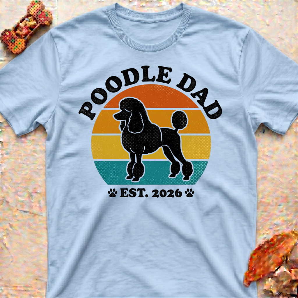 Poodle Retro T-Shirt