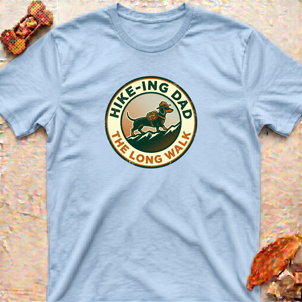Hiking Dachshund Dad T-Shirt –