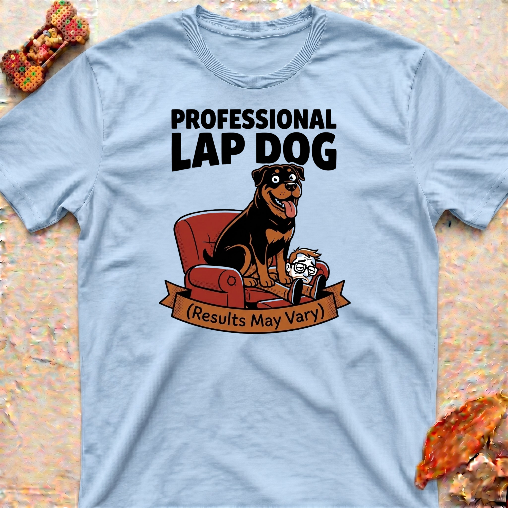 Lap Dog Rottweiler T-Shirt