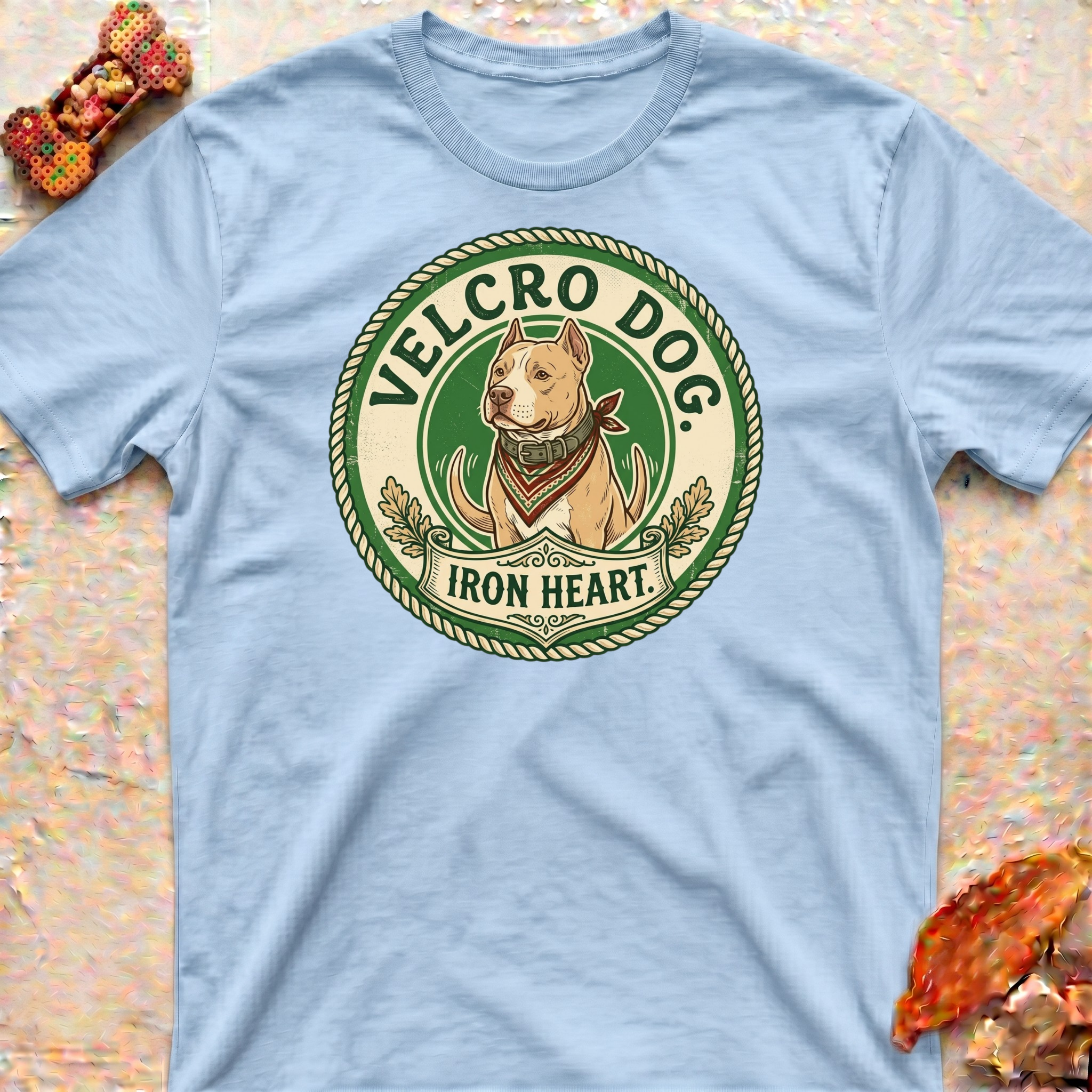 Velcro Dog Pit Bull T-Shirt
