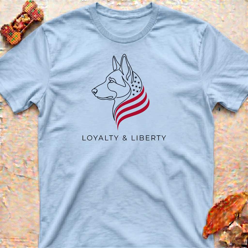 Patriotic German Shepherd T-Shirt