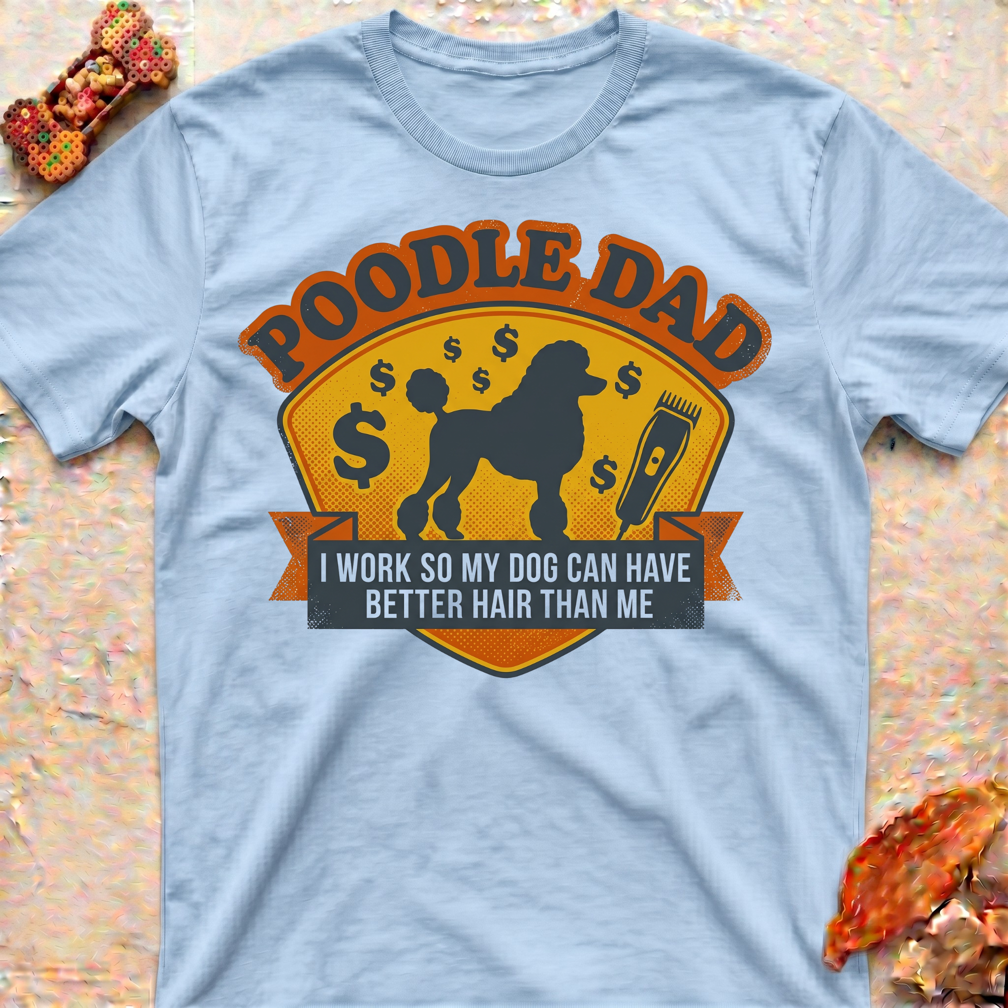 Poodle Dog Dad T-Shirt