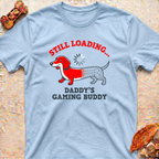 Dachshund Dad Gaming Buddy T-Shirt