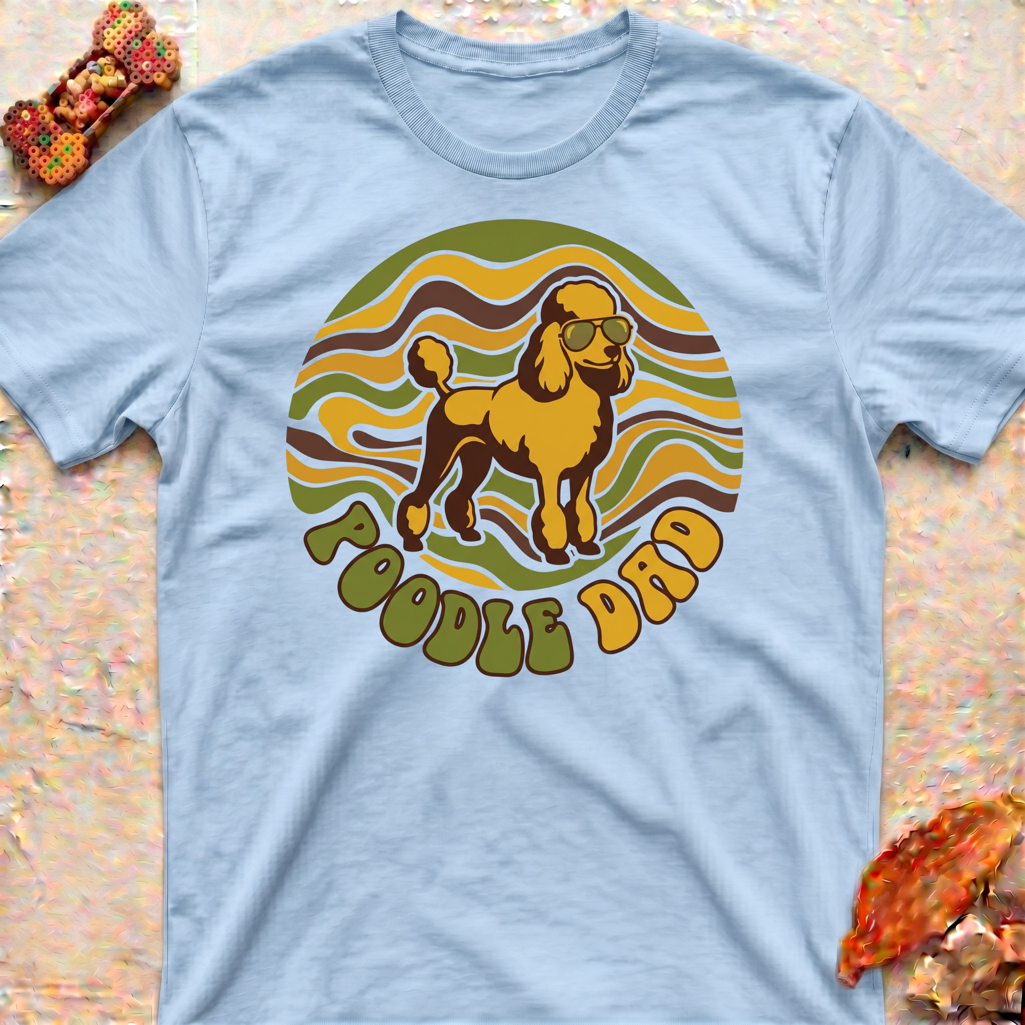 Retro Design Poodle T-Shirt
