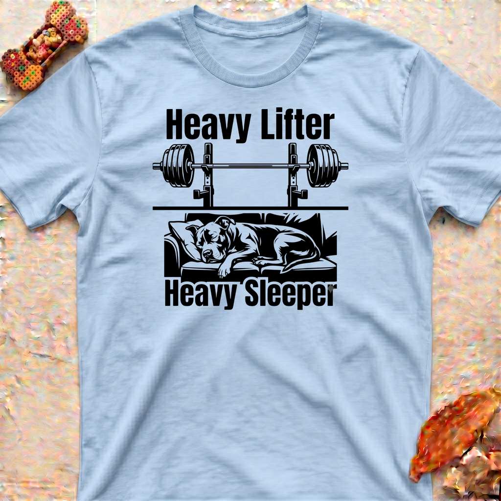 Sleeping Pitbull Gym T-Shirt