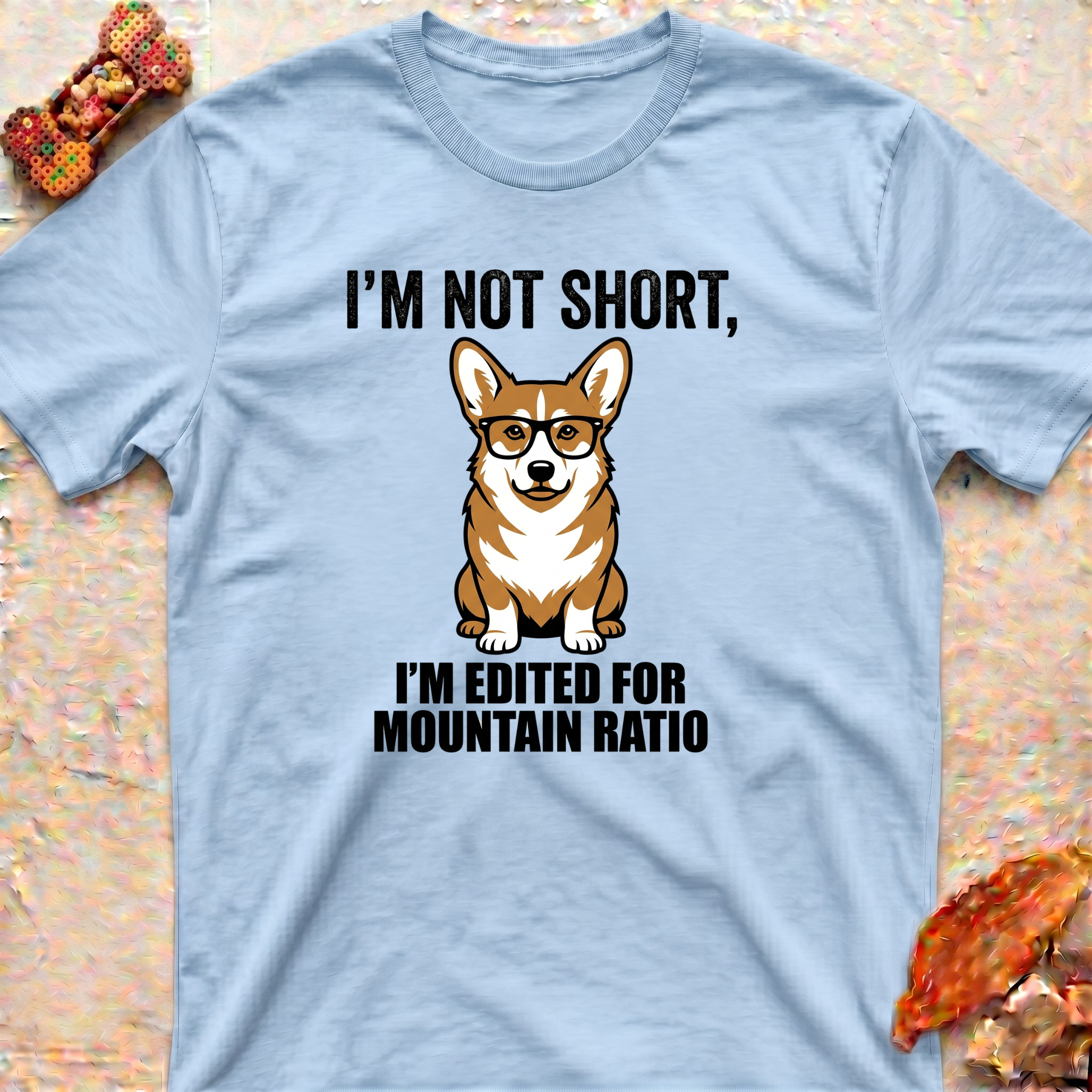 Corgi Graphic T-Shirt — I’m Not Short