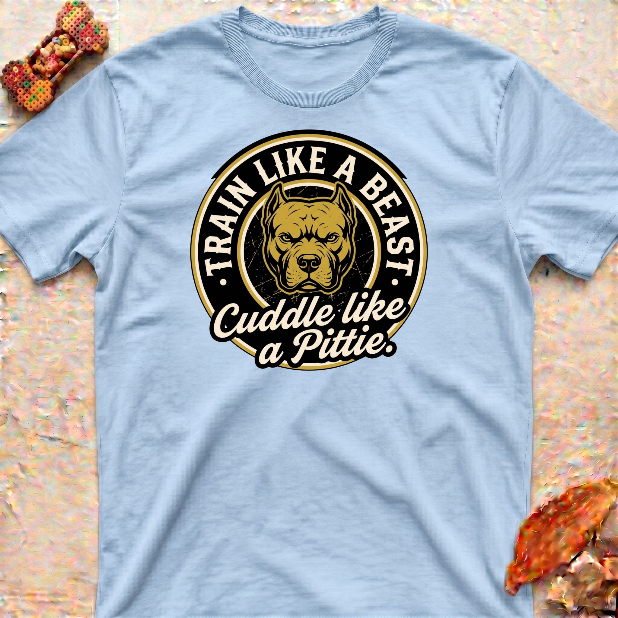 Pitbull-Train Like a Beast-T-Shirt