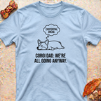Corgi Dad Funny T‑Shirt