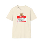 Golden Retriever Dad T-Shirt — My Name is Bringing Home The Bacon for The Dog