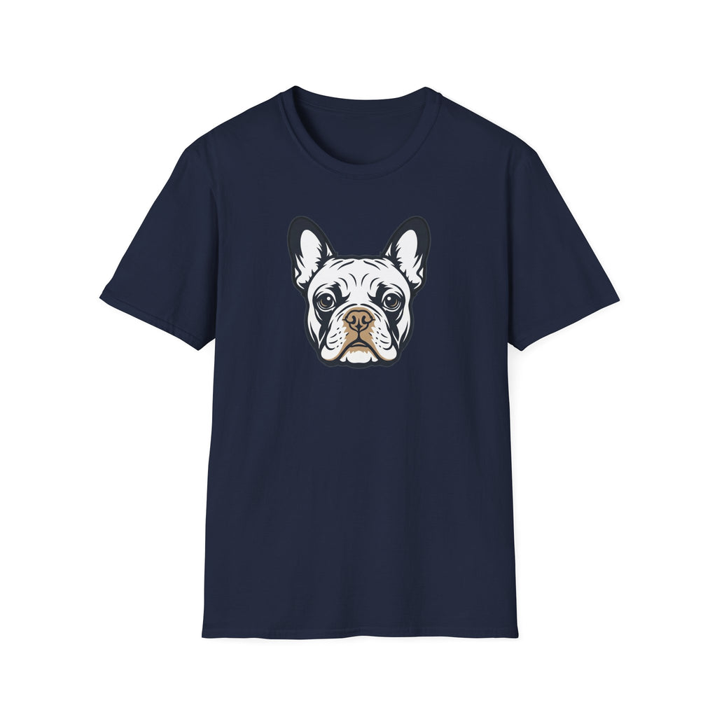French Bulldog Graphic T‑Shirt — Cute Frenchie Face Tee