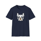 French Bulldog Graphic T‑Shirt — Cute Frenchie Face Tee