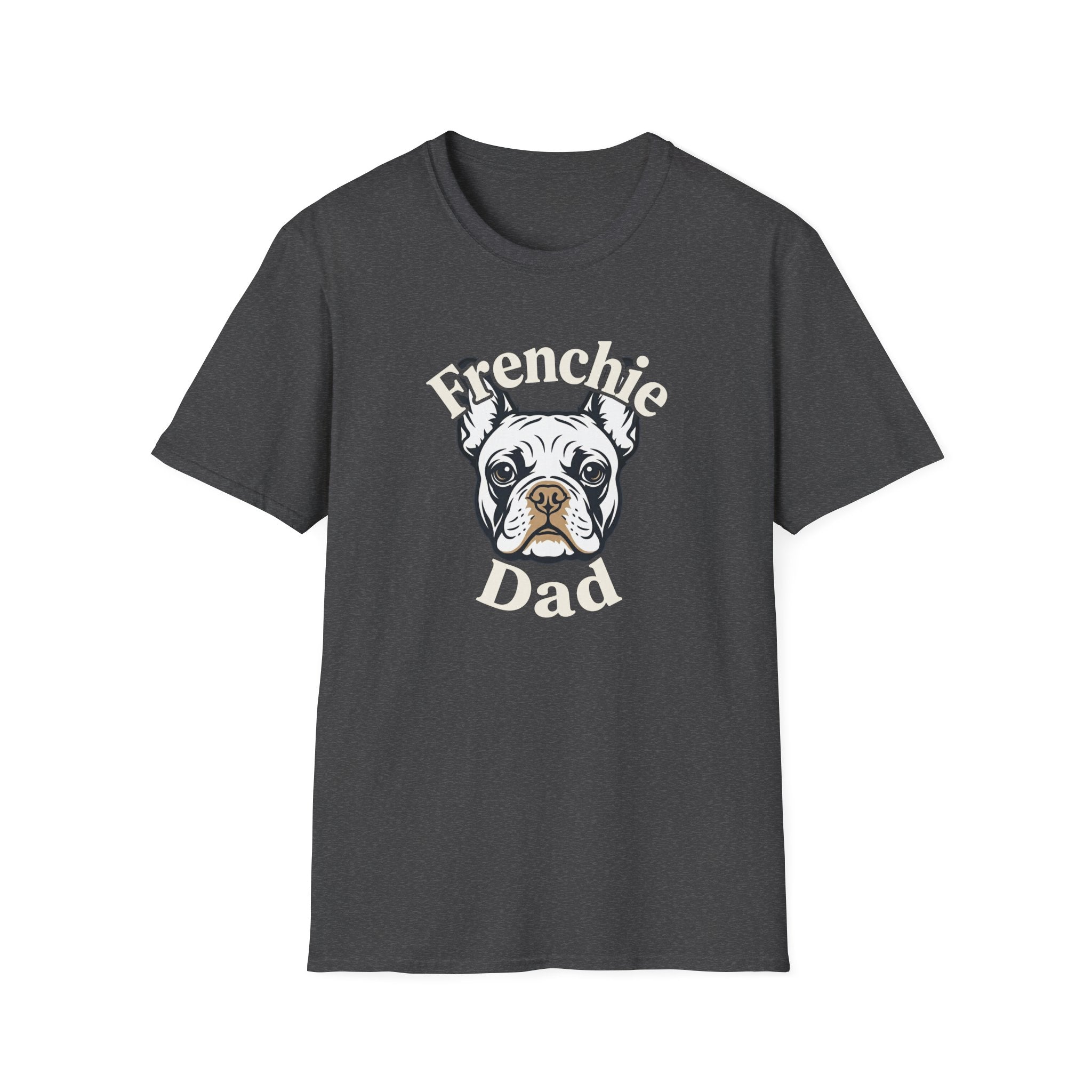 Graphic T‑Shirt French Bulldog —  Frenchie Dog Dad Tee