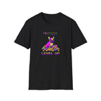 Level Up Frenchie T-Shirt — Gaming Bulldog Graphic Tee