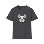 French Bulldog Graphic T‑Shirt — Cute Frenchie Face Tee