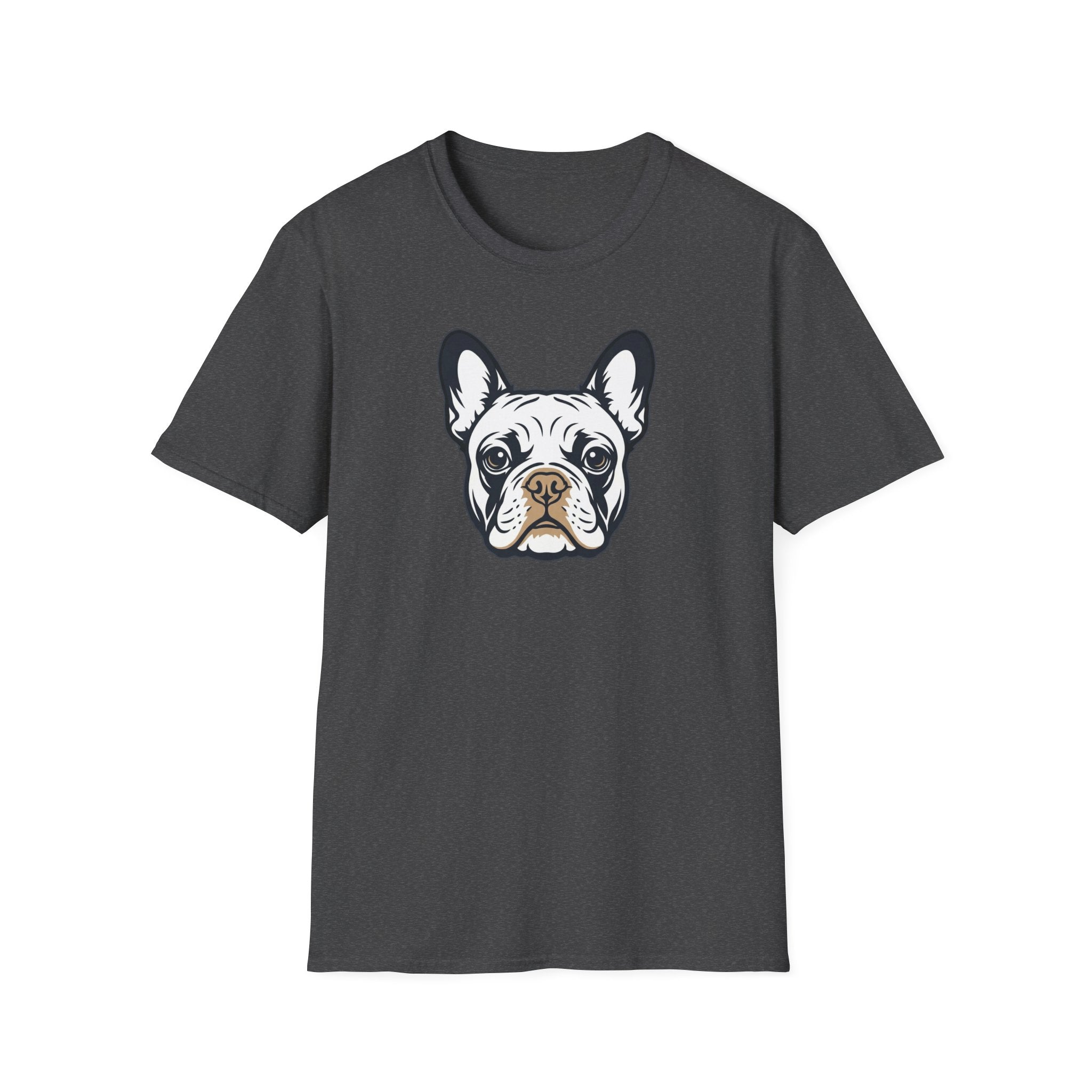 French Bulldog Graphic T‑Shirt — Cute Frenchie Face Tee
