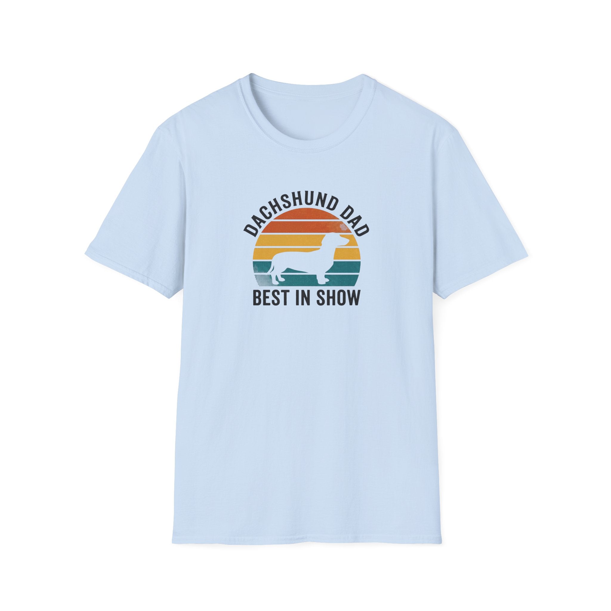 Dachshund Dad T‑Shirt — "Best in Show" Retro Dog Tee