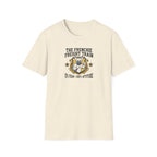 Frenchie Freight Train T-Shirt — "No Fear • 100% Attitude" French Bulldog Graphic Tee