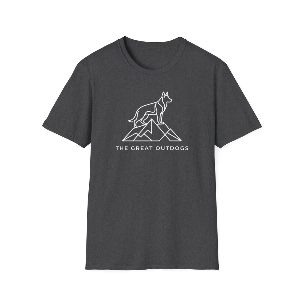 German Shepherd Relaxed T-Shirt — "The Great Outdoors" Graphic Tee