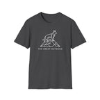 German Shepherd Relaxed T-Shirt — "The Great Outdoors" Graphic Tee
